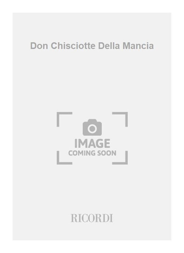 Don Chisciotte Della Mancia